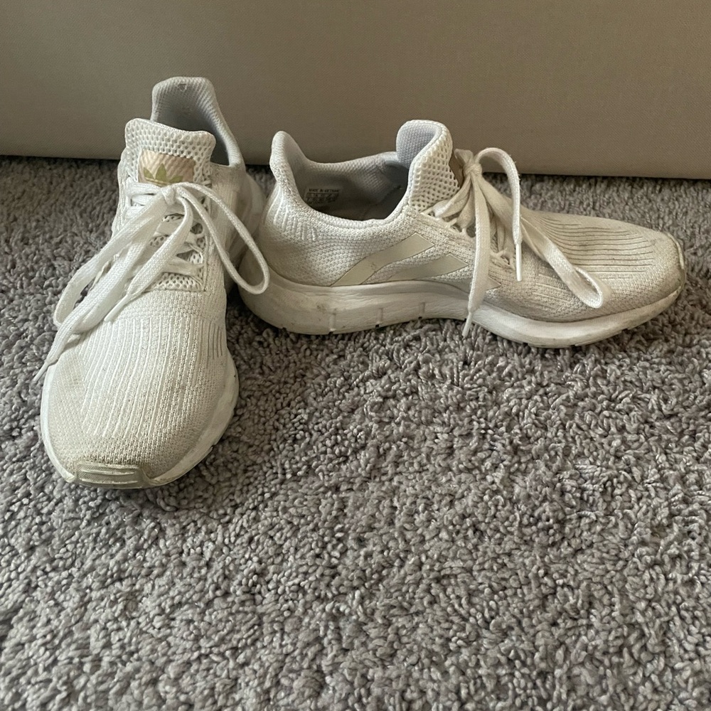 Kids White Athletic Shoes